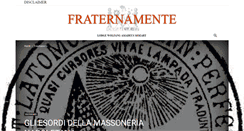 Desktop Screenshot of fraternamente.org
