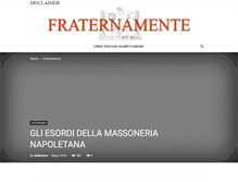 Tablet Screenshot of fraternamente.org